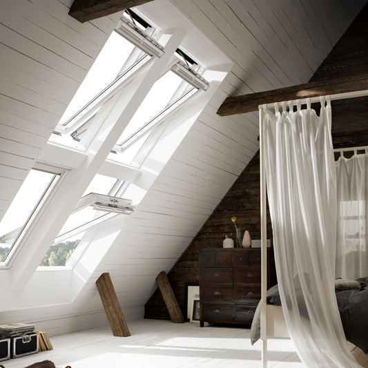 Pose de fenêtres de toit VELUX